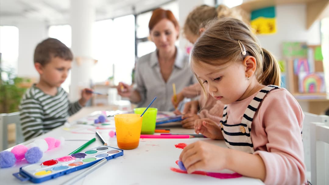 Positive Learning Environment in nursery